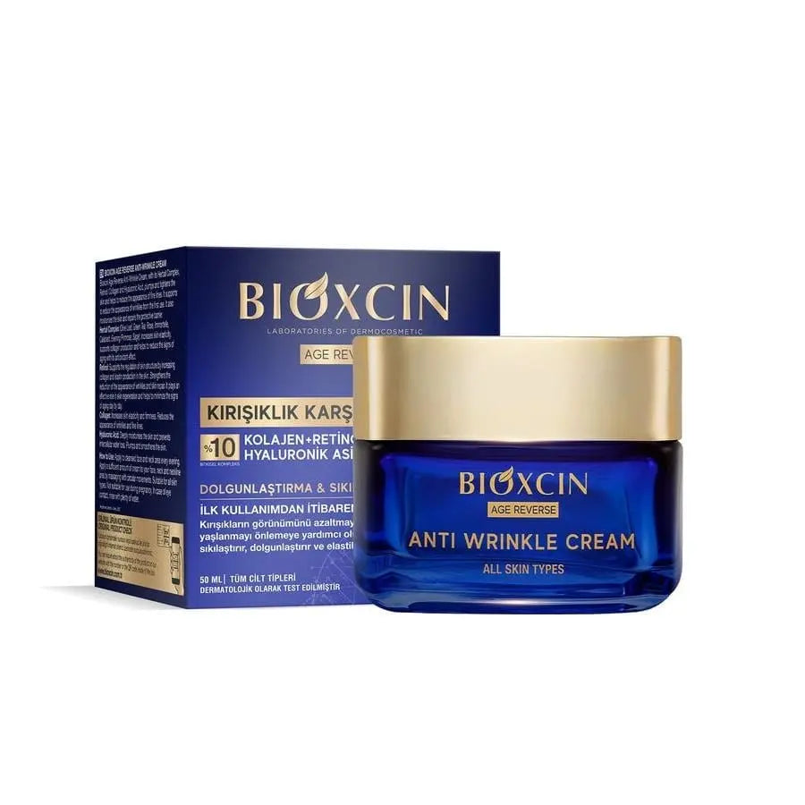 Bioxcin Age Reverse Collagen + Retinol + Ha Anti Wrinkle Cre