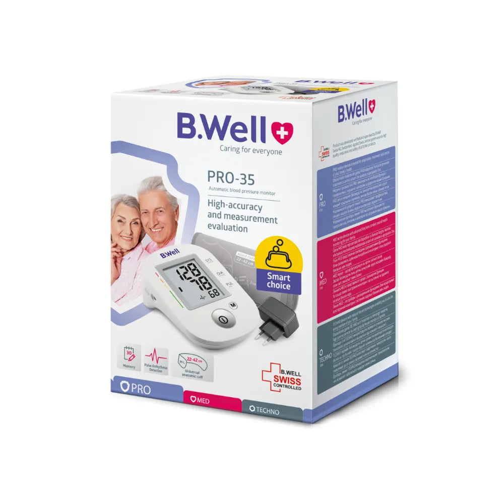 B.Well Electronic Blood Pressure Monitor – Model PRO-35