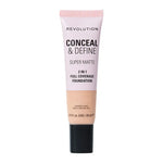Revolution Conceal & Define Full Cover Tube Foundation F8.2N