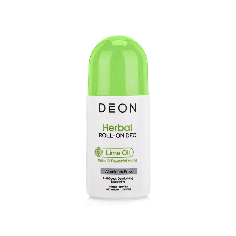 Deon Herbal Roll-On Deo 48H Lime Oil 56Gm