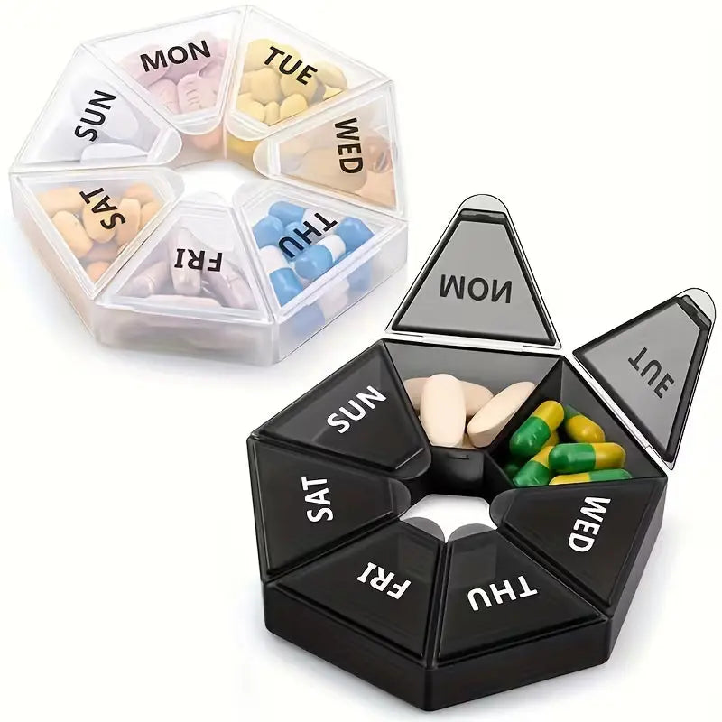 Fadomed Pill Box Round 7 Days