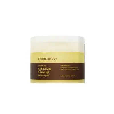 Eqqualberry Collagen Glow Up Gel Toner Pads 140Ml | 60Pads