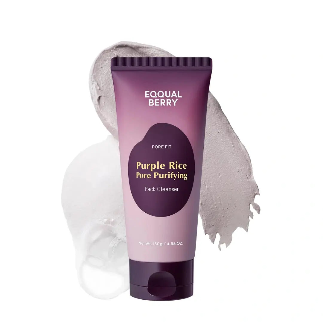 Eqqualberry Purple Rice Pore Purifying Pack Cleanser 130G