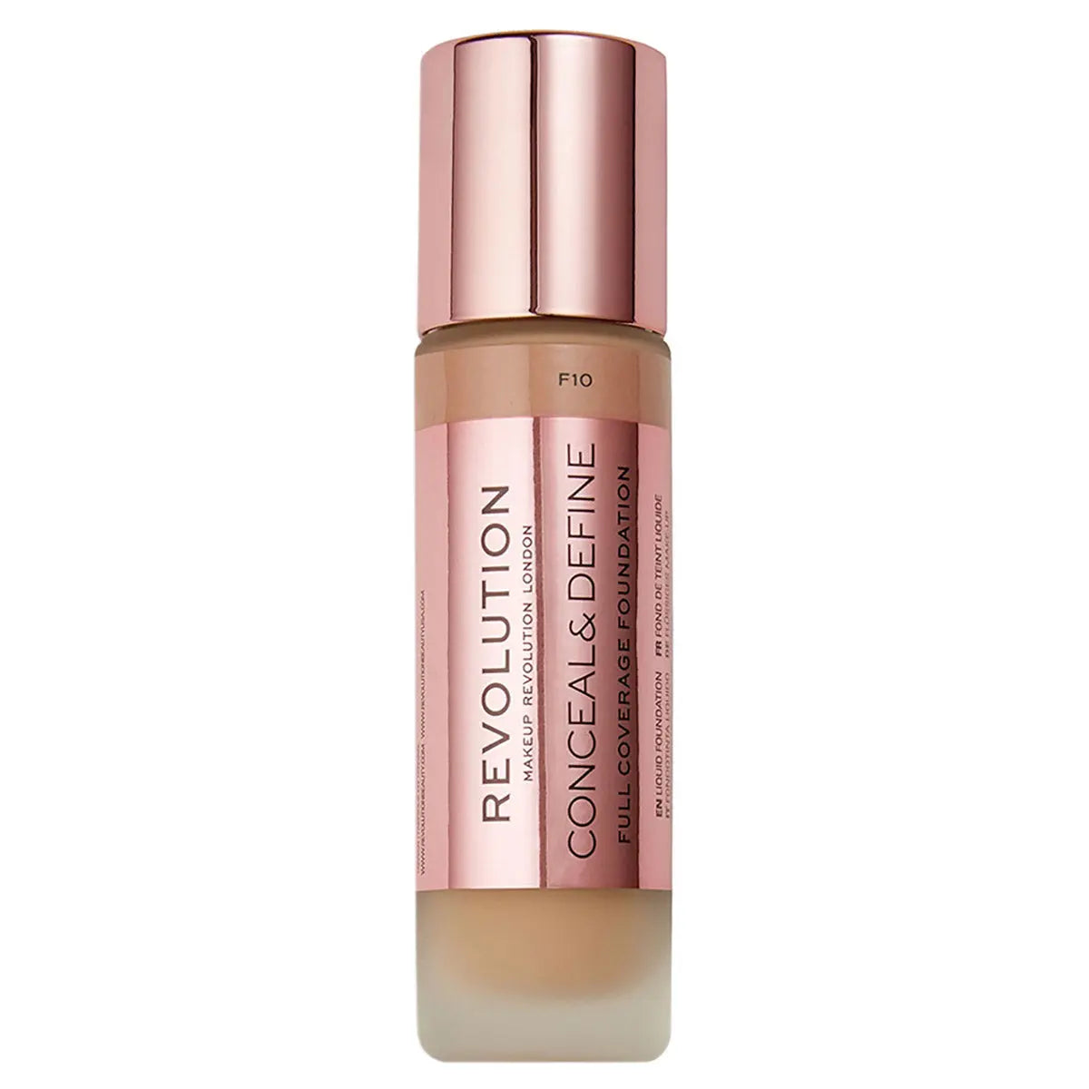 Revolution Conceal & Define Foundation F10