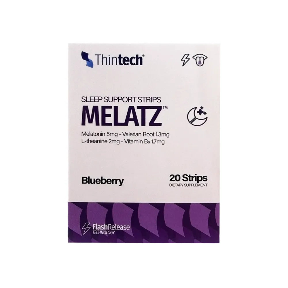 ثين تك ميلاتز شرائط فموية لتحسين النوم (20 شريط)