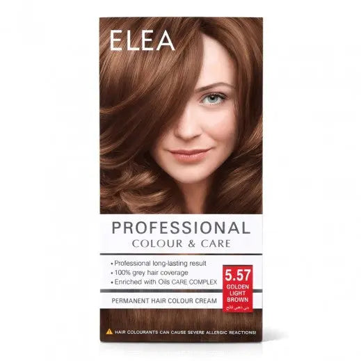 Elea Hair Color Cream 5.57 Golden Light Brown 123 ml