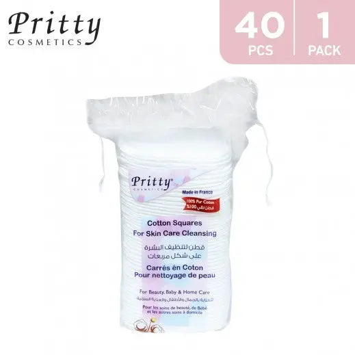 Pritty 40 Cotton Square Pads