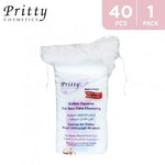Pritty 40 Cotton Square Pads