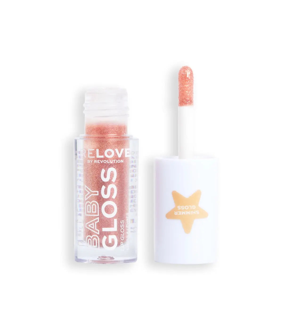 Revolution Relove Baby Gloss Shimmer Pink Tulle