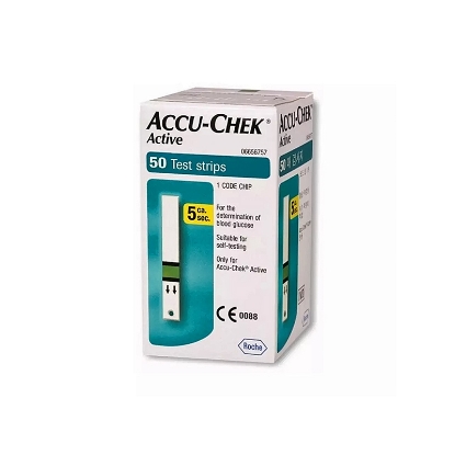 Picture of Accu Chek Active Strips 50 Limited