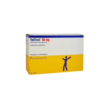 Voltfast 50 mg Sachets 30'S as analgesic