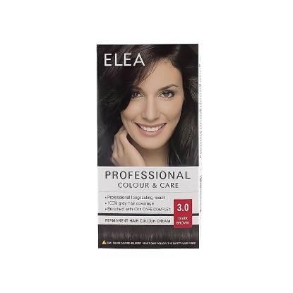 Elea Hair Color Cream 3/0 Dark Brown 123 ml