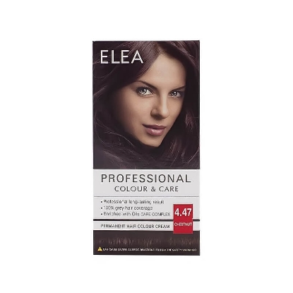 Elea Hair Color Cream 4/47 Chestnut 123 ml