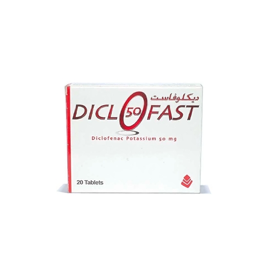 Diclofast 50 mg 20 tab