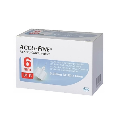Accu Fine 0.25mm (31G) 6mm 100 Limited