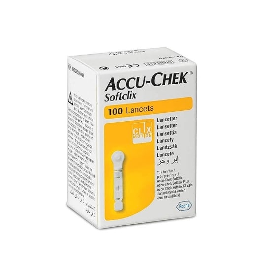 Accu Chek Softclix 100 Lancets Limited