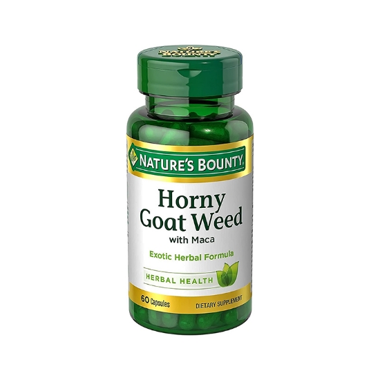 Natures Bounty Horny Goat Weed Caps 60 S 