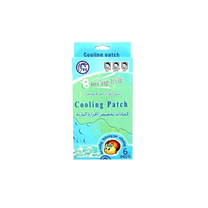 jisheng Cooling Patch 6 Sheets for fever relief 