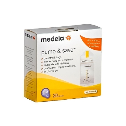 Medela Pump & Save Breastmilk Bags 20 pcs