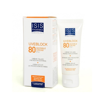 Isis Uveblock Spf80 Invisible Cream Package