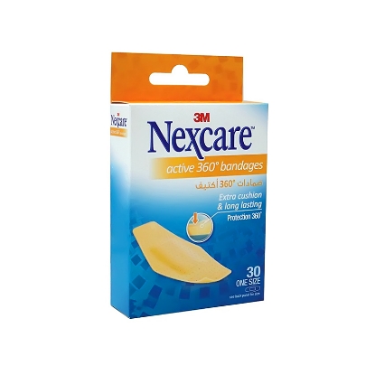 Nexcare Active Bandages 60x89mm 10's 