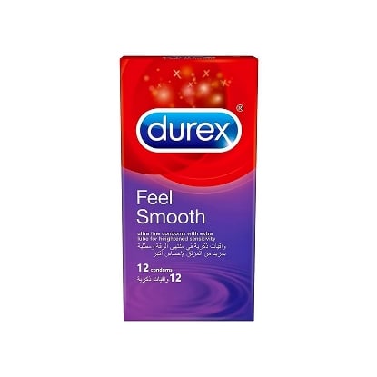 Durex Smooth Feel Condoms 12'S