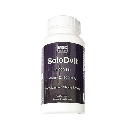 MGC Nutrition SoloDvit 50,000 IU Caps 30'S