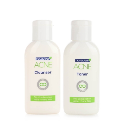 Novaclear Acne Set 2 Pcs (Cleanser + Toner) 