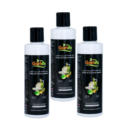 Garlex Olive Oil Shampoo 3 Pcs Offer Package