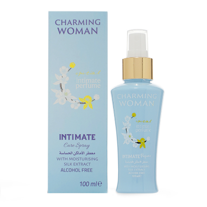 Charming Woman Intimate Care Spray 100 mL - Blue refresh, deodorize and moisturizing