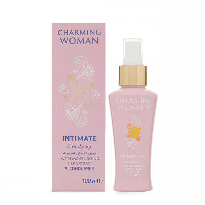 Charming Woman Intimate Care Spray 100 mL - Rose refresh, deodorize and moisturizing