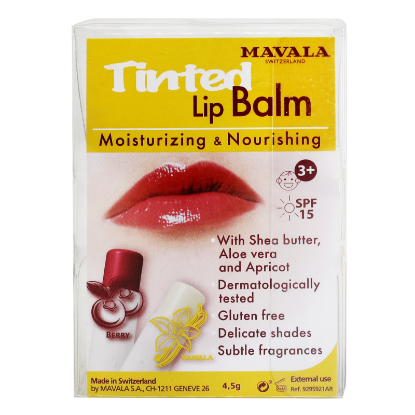 Mavala Tinted Lip Balms Vanilla & Berry Duo Kit Offer