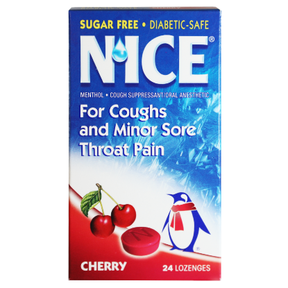 NICE Cherry Lozenges 24 pcs 