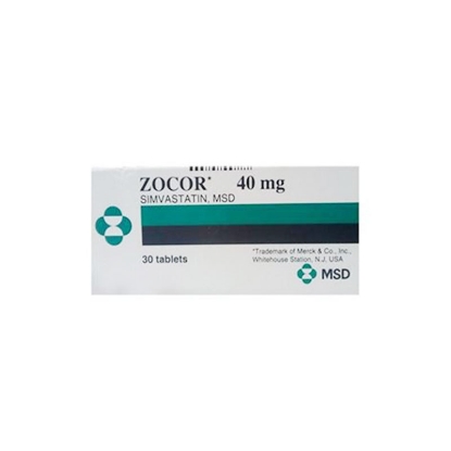 Zocor 40 mg 30 tab