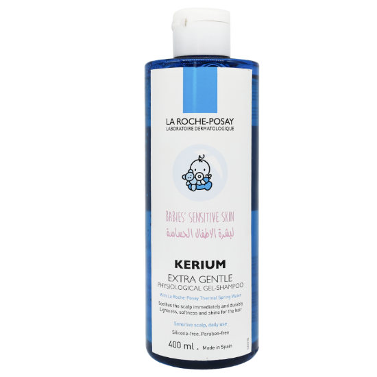 LA Roche Kerium Extra Gentle Gel Shampo 400mL Gentle Gel Shampoo