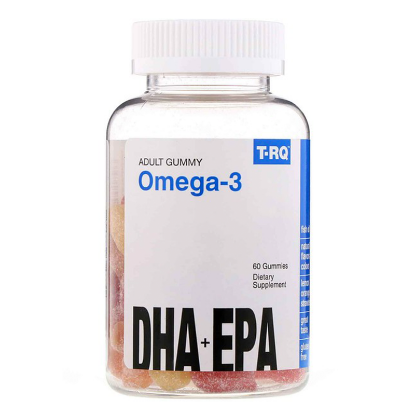 T-RQ Adult Gummy Omega 3 - 60's For healthy brain 