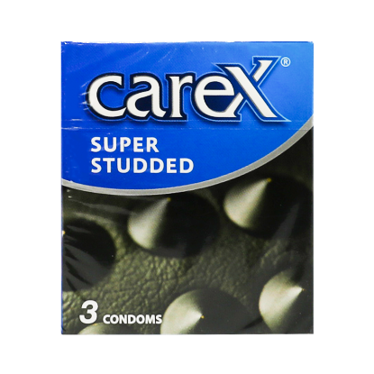 Carex Super Studded Condoms 3'S for maximum protection