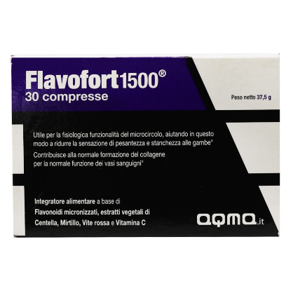 Flavofort 1500 Tabs 30'S for healthy blood vessels