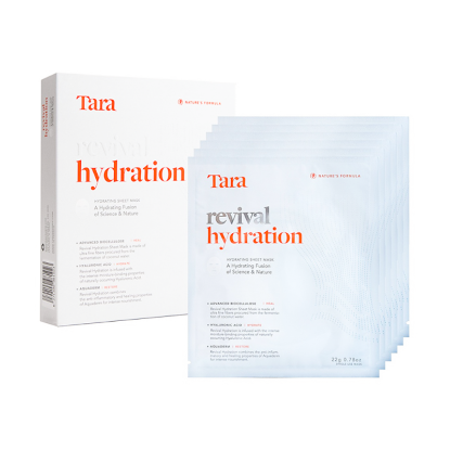 Tara Revival Hydration Sheet Mask 6*22 mL Skin moisturizer