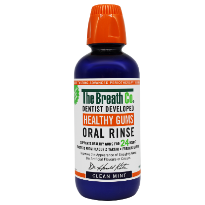 The Breath Co Healthy Gums Oral Rinse Clean Mint 500ml