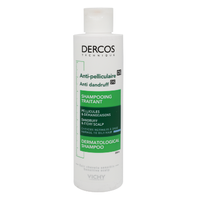 Vichy Dercos Anti Dandruff Oily Hair Shampoo 200 mL 