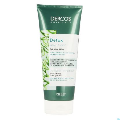Vichy Dercos Nutrients Detox Lightweight Conditioner 200 mL to strength the hair