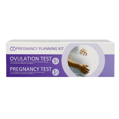 Pregnancy Ovulation Kit (5 Ovulation Test + 1 Pregnancy Test) 