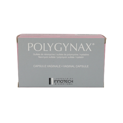 Polygynax Vaginal Caps 12'S