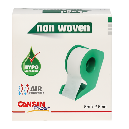 Cansin Plast Non Woven Plaster 5m X 2.5cm