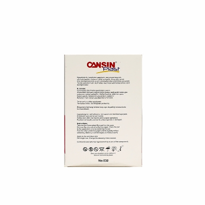 Cansin Plast Eye Pad 6.5 X 9.5 cm 50 Pcs