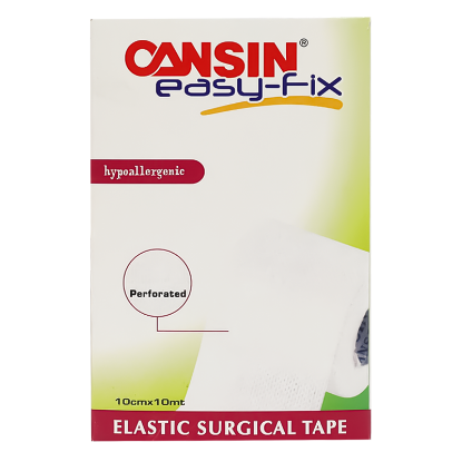Cansin Easyfix Perforated Elastic Surgical Tape 10m X 10cm