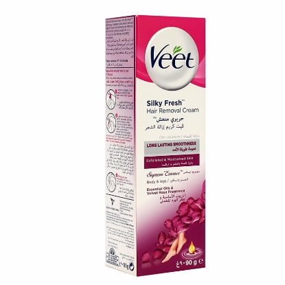 Veet Silky Fresh Hair Removal Cream Body And Legs 90 g