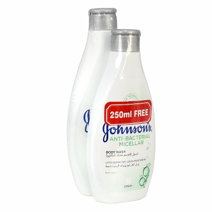 Johnson Mint Body Wash 400 ml + 250 ml Free Offer 