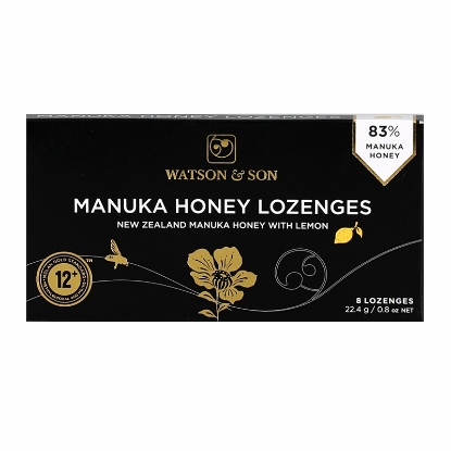 Watson & Son Manuka Honey Lozenges With Lemon 8 pcs